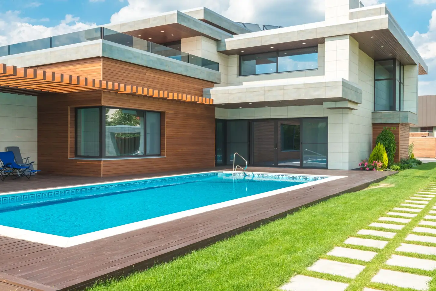 Swimming pool built in Fairholme, NSW
